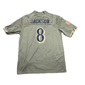Baltimore Ravens | Men’s Medium Lamar Jackson “Salute to Service” Jersey